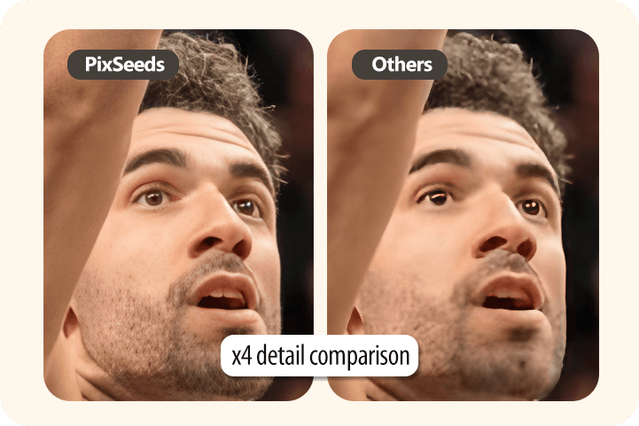 Why is PixSeeds' Image Upscaling Service Superior to Its Competitors?