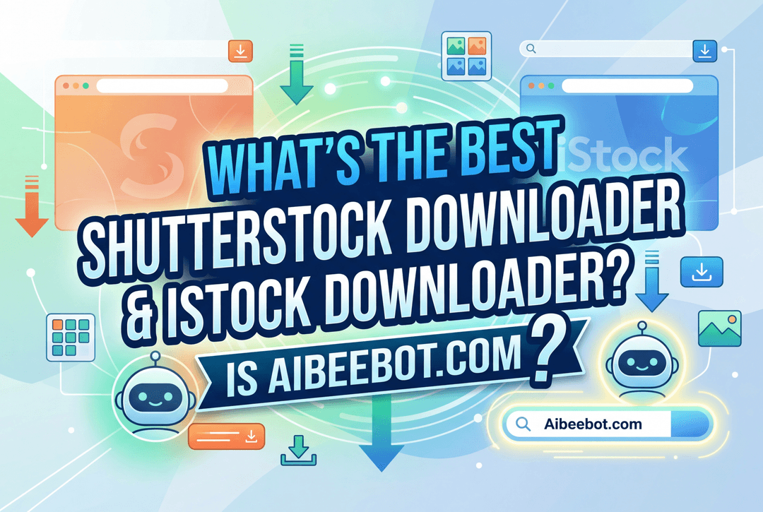 What's the Best shutterstock Downloader & iStock Downloader? Is Aibeebot.com?